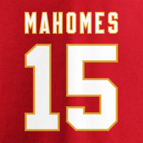 patrick mahomes jersey number