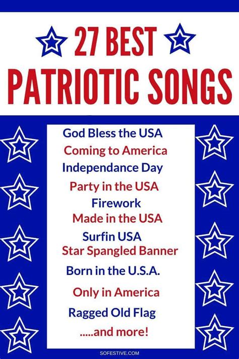 patriotic songs by r n j Doc