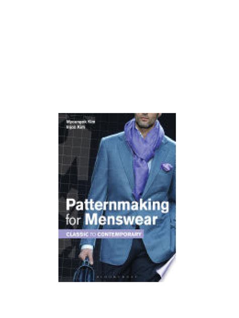 patternmaking for menswear patternmaking for menswear Kindle Editon