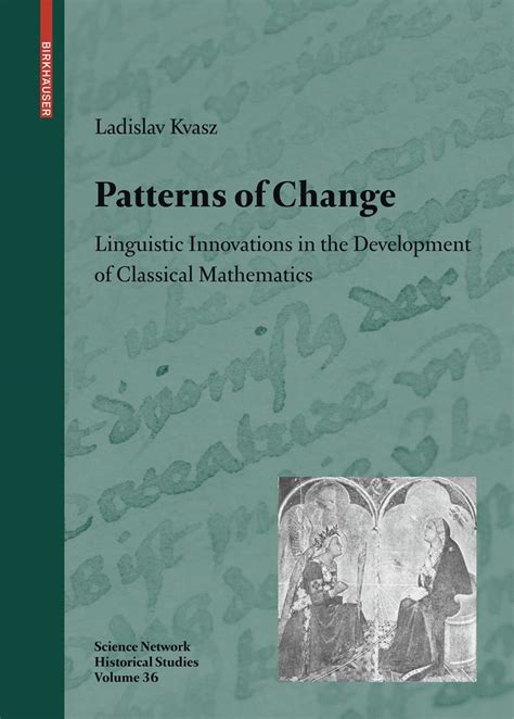 patterns of change linguistic innovations in the development of classical mathematics science networks historical Doc