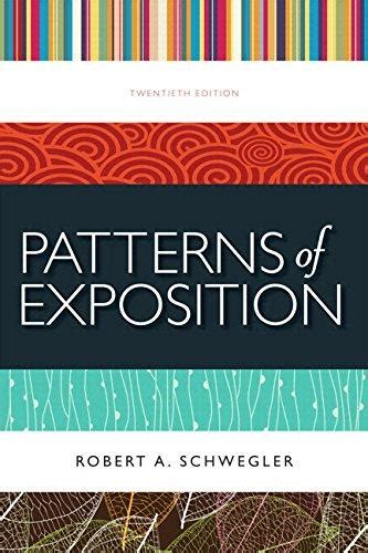 patterns of exposition 20th edition answers PDF