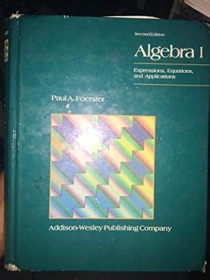 paul a foerster algebra 1 answers Kindle Editon