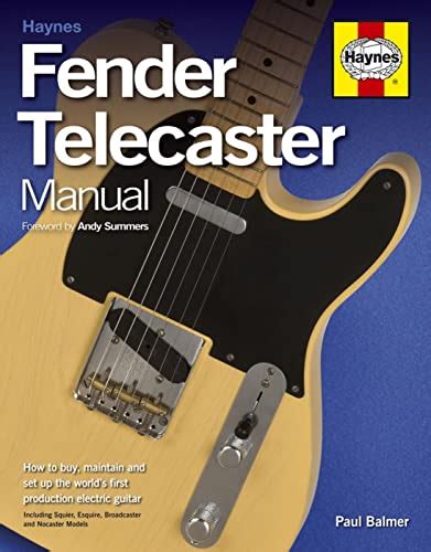 paul balmer haynes fender telecaster manual Kindle Editon