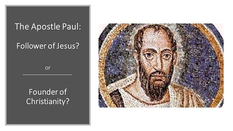 paul follower of jesus or founder of christianity? PDF