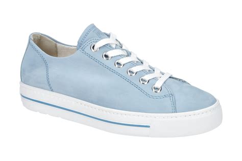 paul green sneaker hellblau