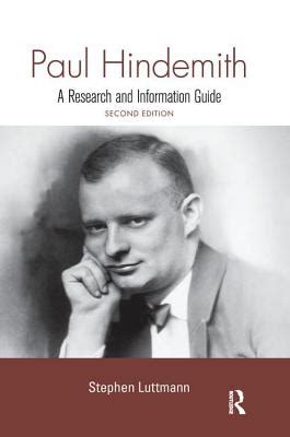 paul hindemith information routledge bibliographies Reader