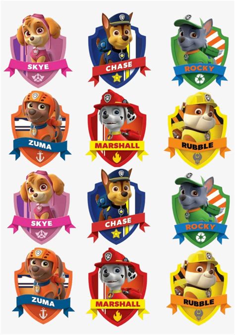 paw patrol characters and names