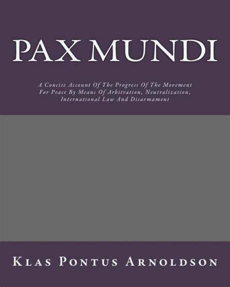 pax mundi arbitration neutralization international PDF