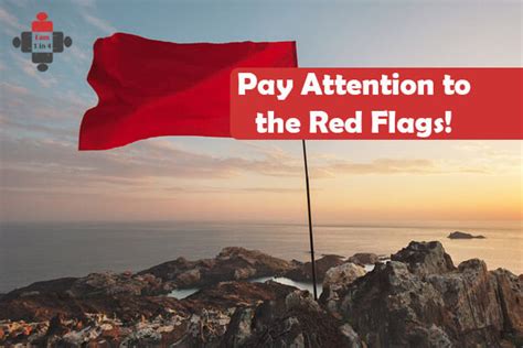 pay attention to the red flags PDF