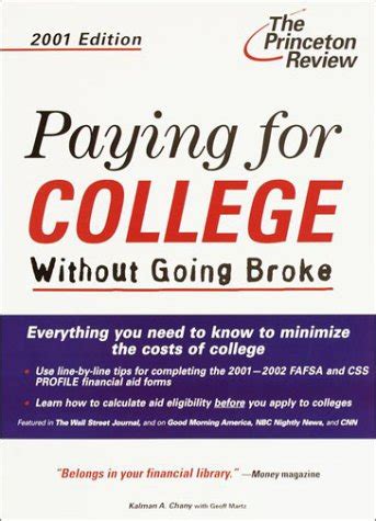 paying for college without going broke 2001 edition Doc