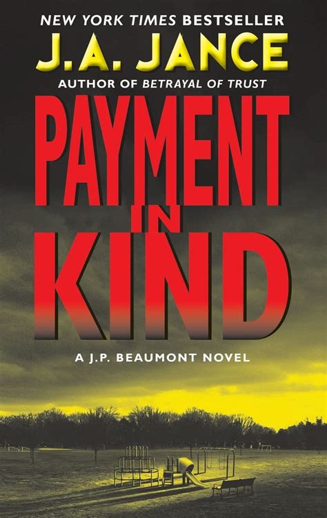 payment in kind j p beaumont novel book 9 Kindle Editon