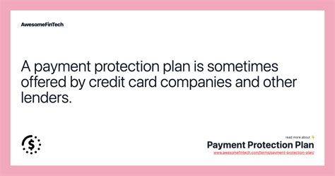 payment protection plan on credit cards Reader