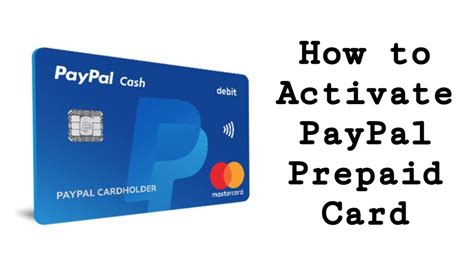 paypal com activate card