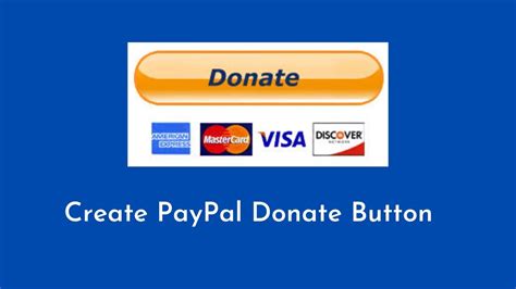 paypal donate link instead of button