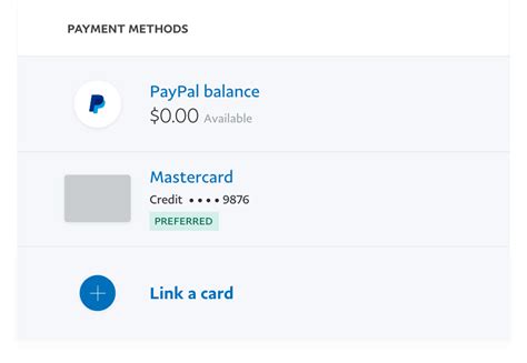 paypal four in one can i change payment method