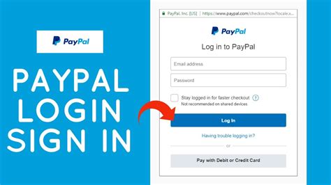 Paypal Login