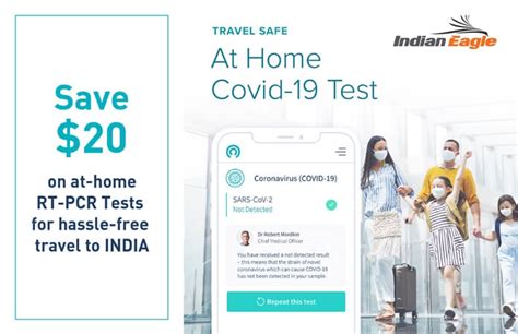 pcr test for travel to india