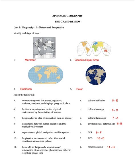 pdf ap human geography grand review answers Ebook PDF