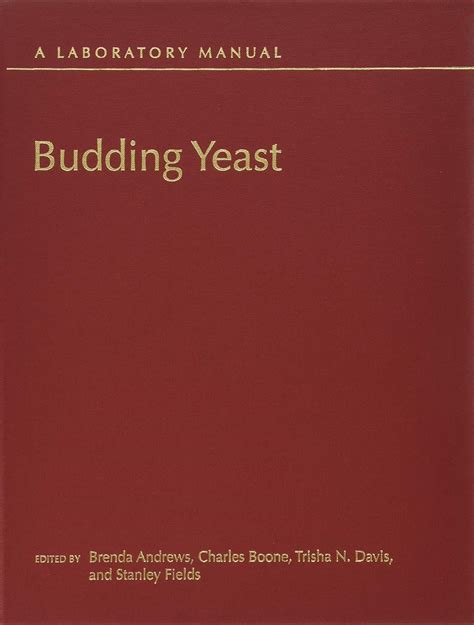 pdf book budding yeast laboratory charles boone Doc