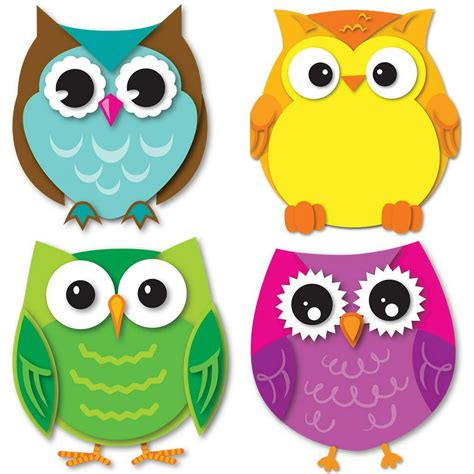 pdf book colorful owls cut outs carson dellosa publishing Epub