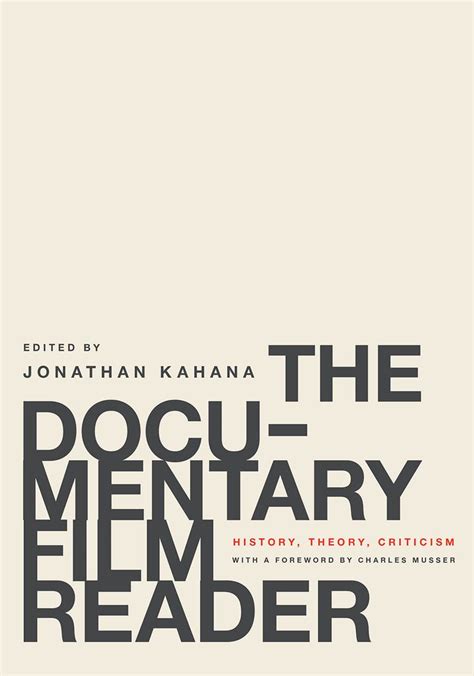 pdf book documentary film reader history criticism Reader