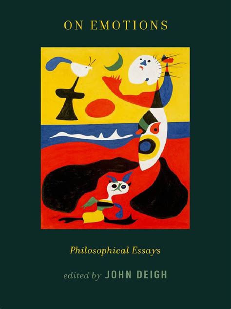 pdf book emotions philosophical essays john deigh Epub
