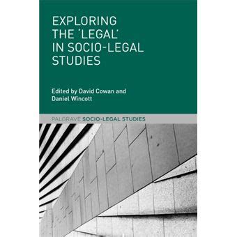 pdf book exploring socio legal studies palgrave macmillan Kindle Editon