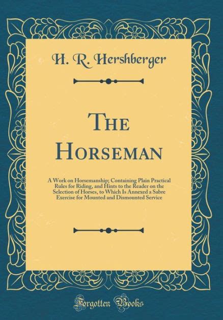 pdf book horseman horsemanship h r hershberger Kindle Editon