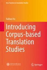 pdf book introducing corpus based translation studies frontiers Reader