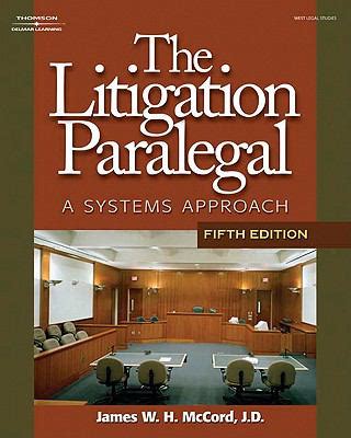 pdf book litigation paralegal systems approach PDF