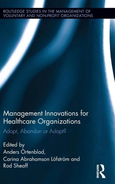 pdf book management innovations healthcare organizations non profit Doc