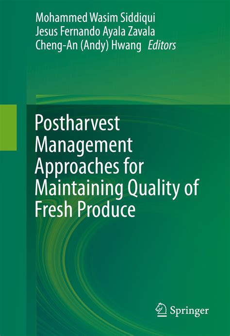 pdf book postharvest management approaches maintaining quality Reader