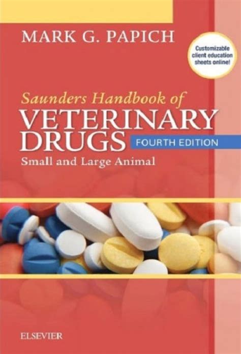 pdf book saunders handbook veterinary drugs animal PDF