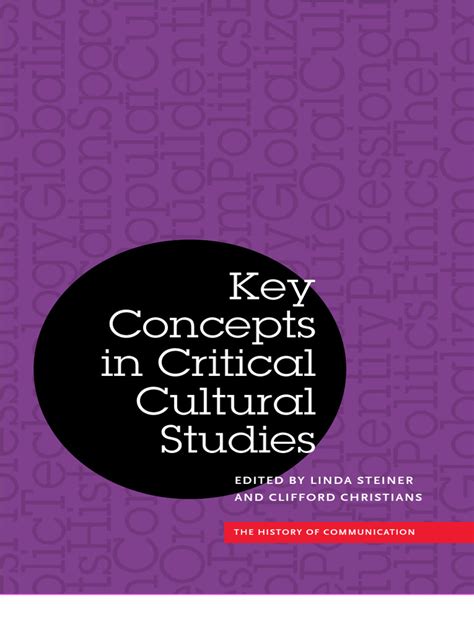 pdf book technologies critical concepts cultural studies Reader