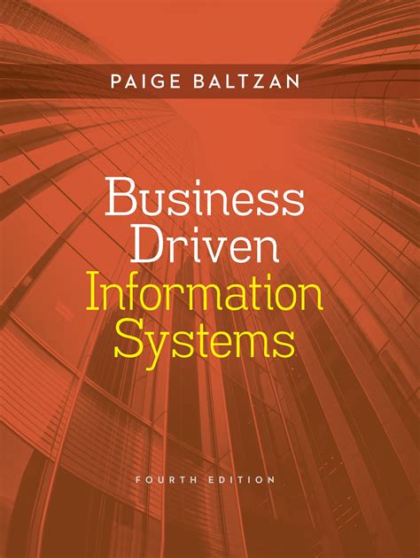 pdf business driven information systems 4th edition PDF