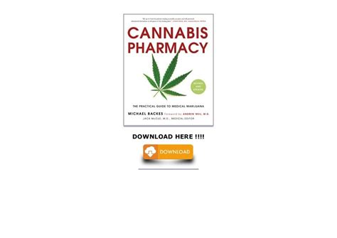 pdf cannabis pharmacy practical guide Epub