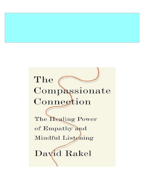 pdf compassionate connection healing Epub