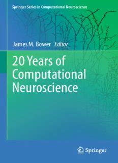 pdf computational neuroscience springer Kindle Editon