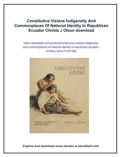 pdf constitutive visions indigeneity Epub