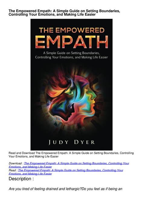 pdf download empowered empath simple PDF