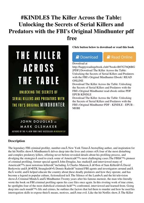 pdf download killer across table Doc
