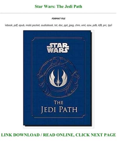 pdf download star wars jedi path and Kindle Editon