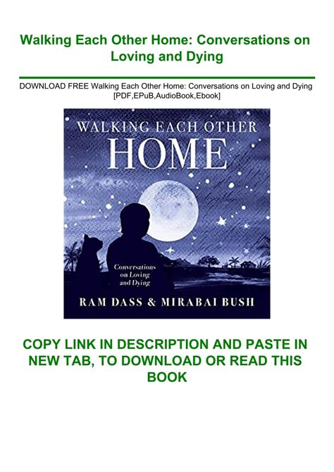 pdf download walking each other home Doc