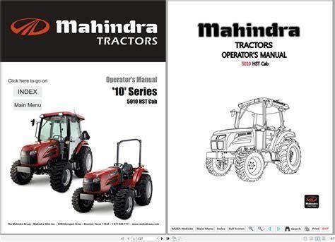 pdf ebook operators and service manuals for farmtrac and mahindra Reader