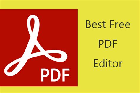 pdf editor windows free PDF