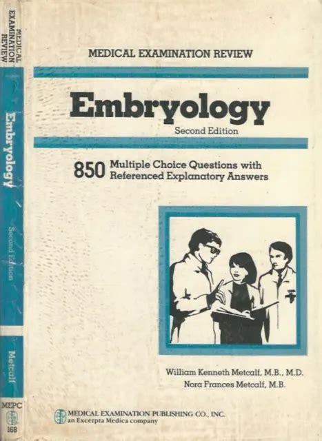 pdf embryology review 1141 multiple choice questions and referenced answers book by medical examination publishing compan Kindle Editon