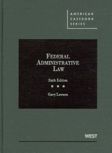 pdf federal administrative law american Epub