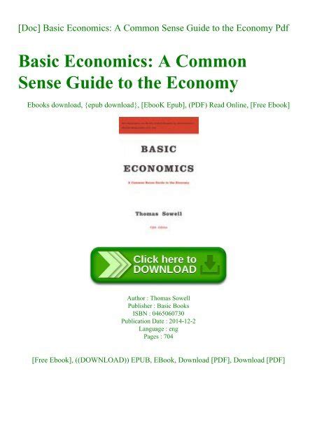 pdf free basic economics 0465060730 pdf Reader