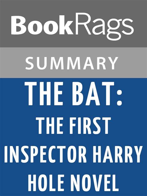 pdf free bat first inspector harry hole Reader