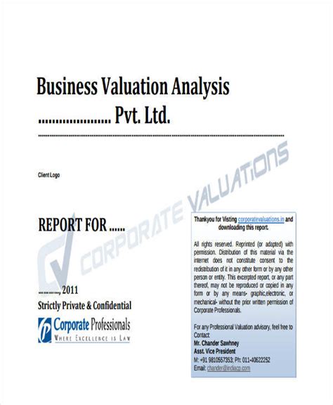 pdf free business analysis valuation Doc